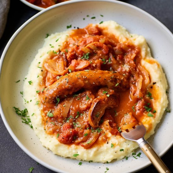 Slow Cooker Sausage Cassserole