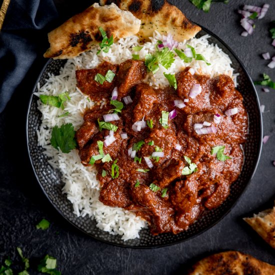 Slow-Cooked Beef Madras