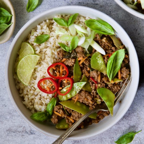 Thai Basil Beef