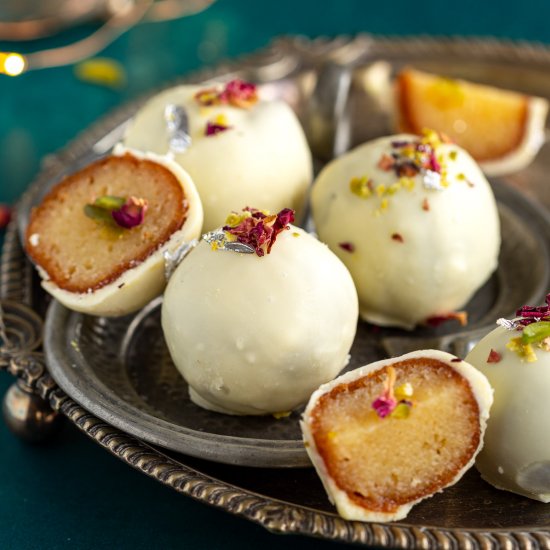 Gulab Jamun Truffles