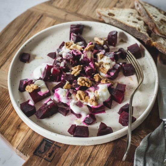 Beetroot and Yogurt Salad