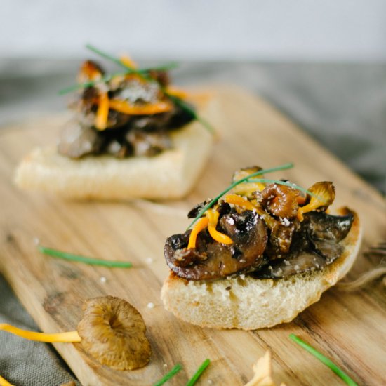 Mushrooms on Toast Recipe