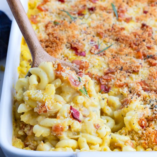 Butternut Squash Mac and Cheese