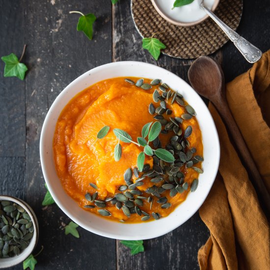 Creamy Mashed Pumpkin