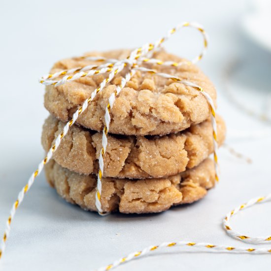 Chewy Peanut Butter Cookies