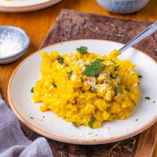 Creamy Pumpkin Risotto