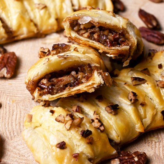 Maple Pecan Puff Pastry