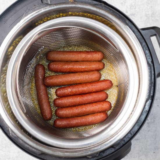 Instant Pot Hot Dogs