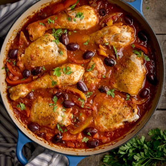 Chicken Cacciatore