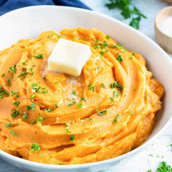 Mashed Sweet Potatoes