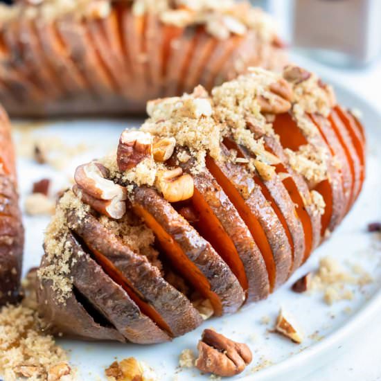 Hasselback Sweet Potatoes