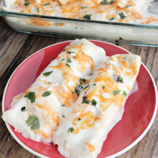 Easy Chicken Enchiladas Recipe