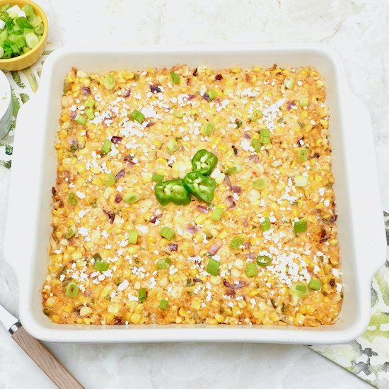 Mexican Street Corn Casserole