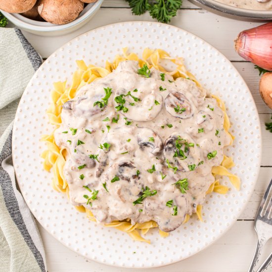 Turkey Stroganoff