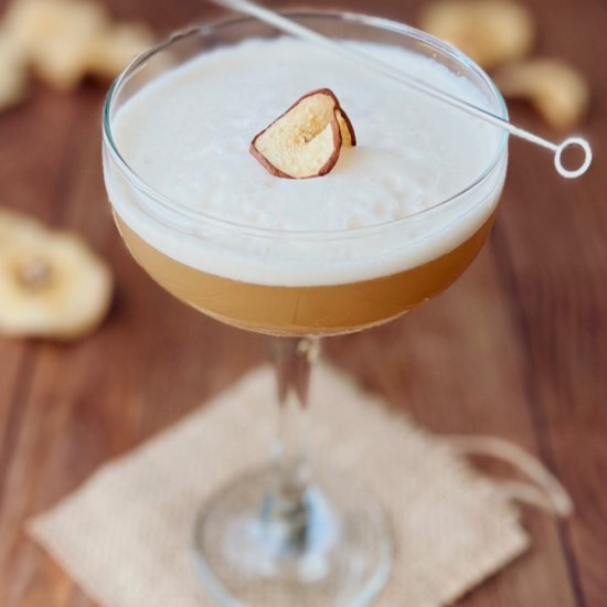 Spiced Pear Whiskey Sour