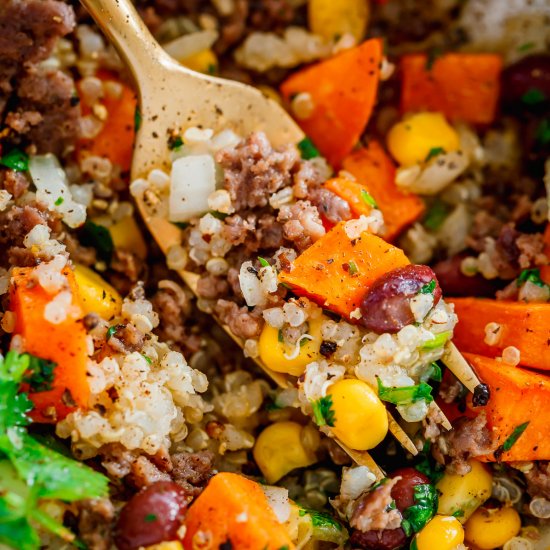 Sweet Potato Quinoa Bowl