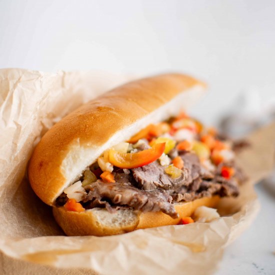 Italian Beef Sandwich