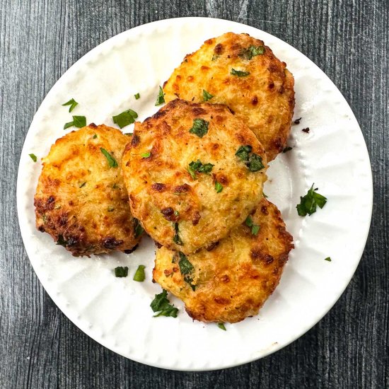 Keto Air Fryer Chicken Patties