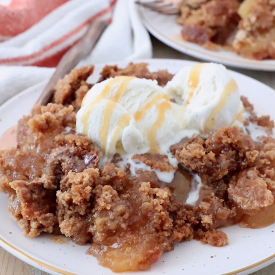 Caramel Apple Dump Cake