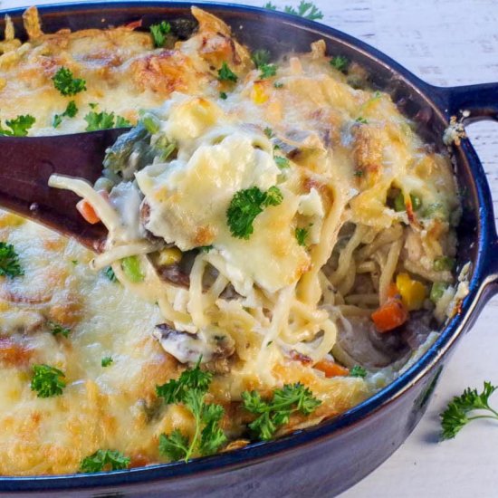 Healthy Turkey Tetrazzini