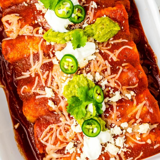 Enchiladas Rancheras