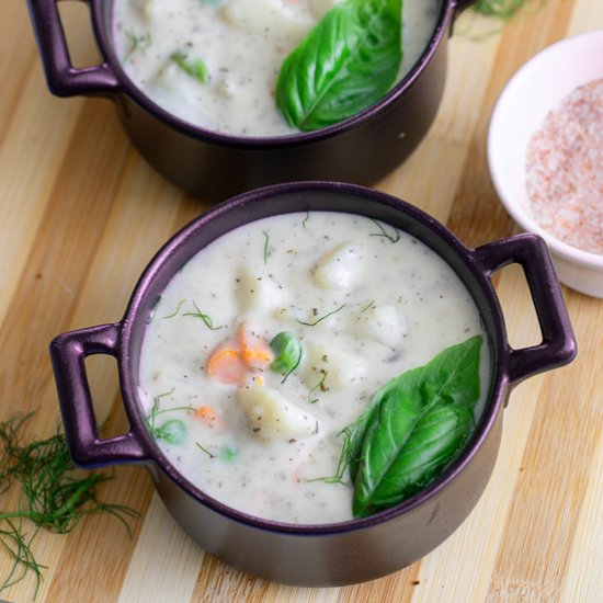 Instant Pot Chunky Potato Soup