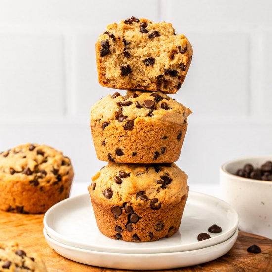 Vegan Chocolate Chip Muffins