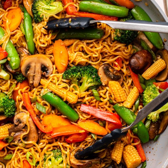 20-Minute Ramen Noodle Stir Fry