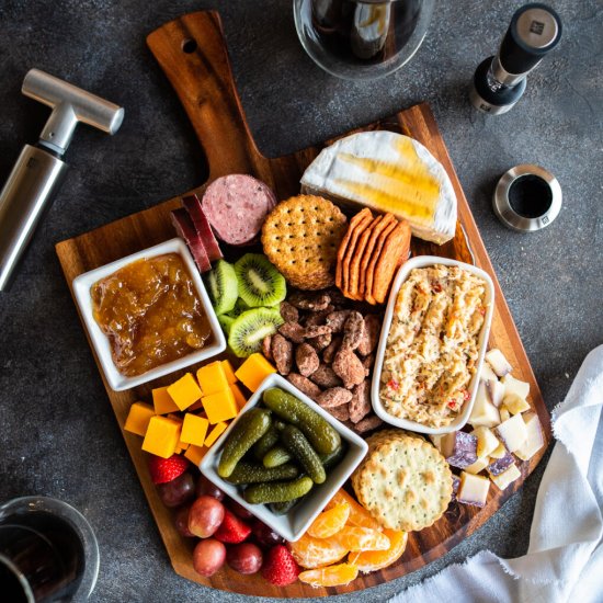 Easy Charcuterie Board for Two