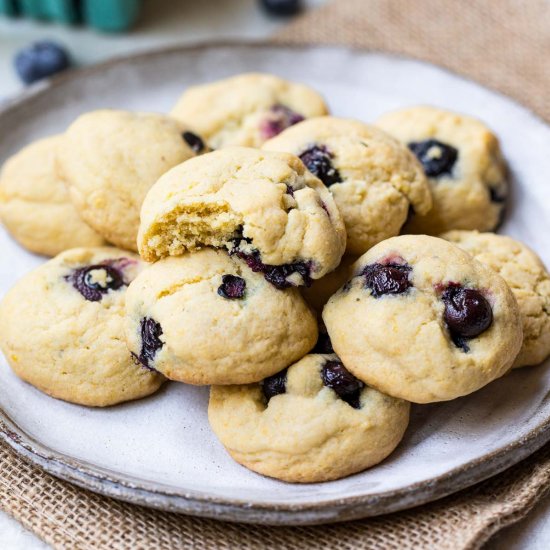 Lemon Blueberry Cookies