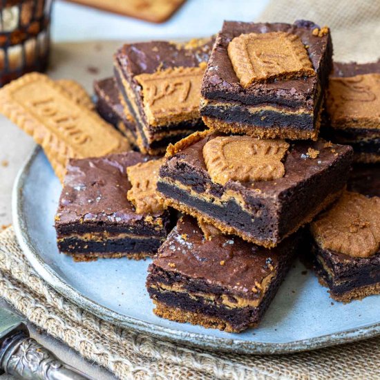 Biscoff Brownies