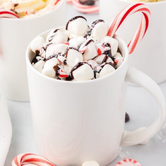 Candy Cane Hot Cocoa