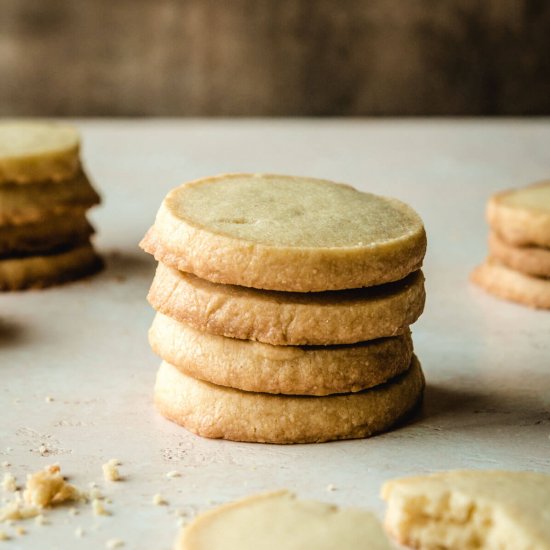 Slice and Bake Shortbread Recipe