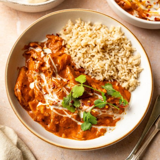 Vegan Chicken Tikka Masala