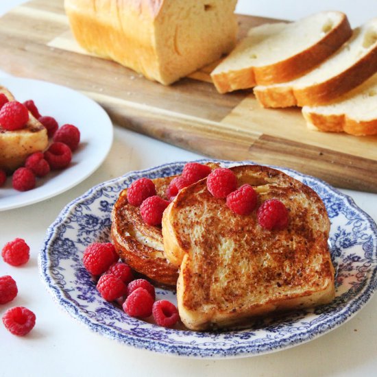 Mascarpone stuffed french toast