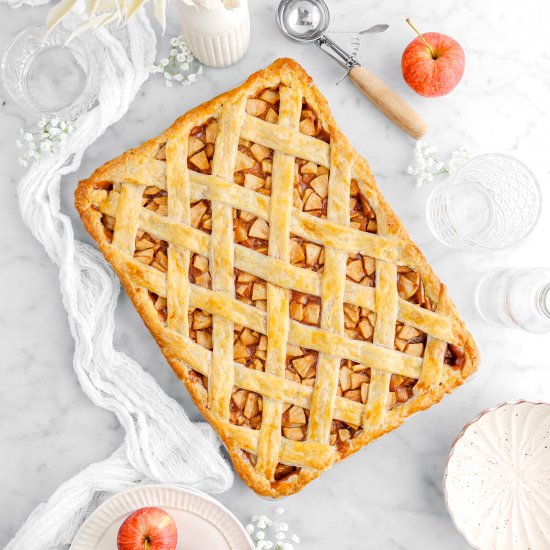 Apple Slab Pie