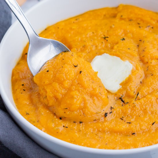 Mashed Butternut Squash