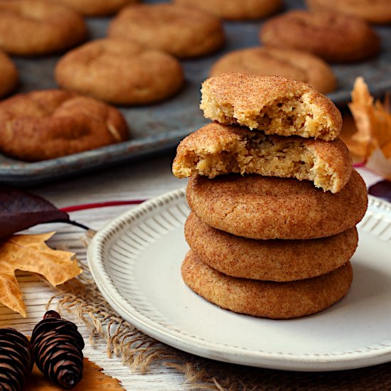 Pumpkin Spice Snickerdoodles