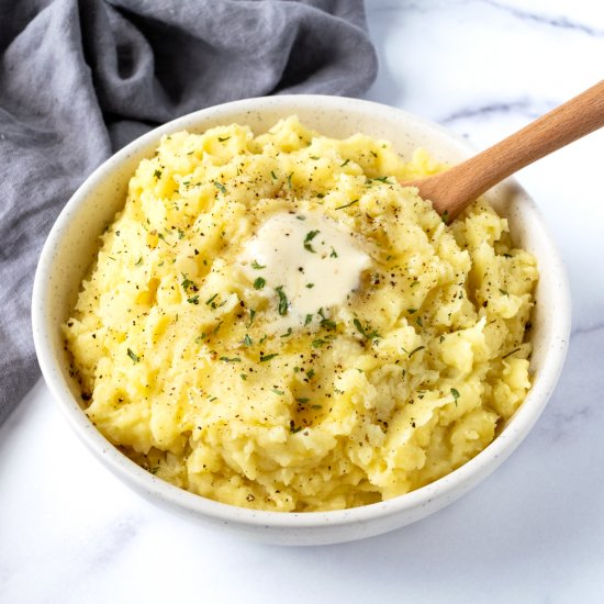 Almond Milk Mashed Potatoes