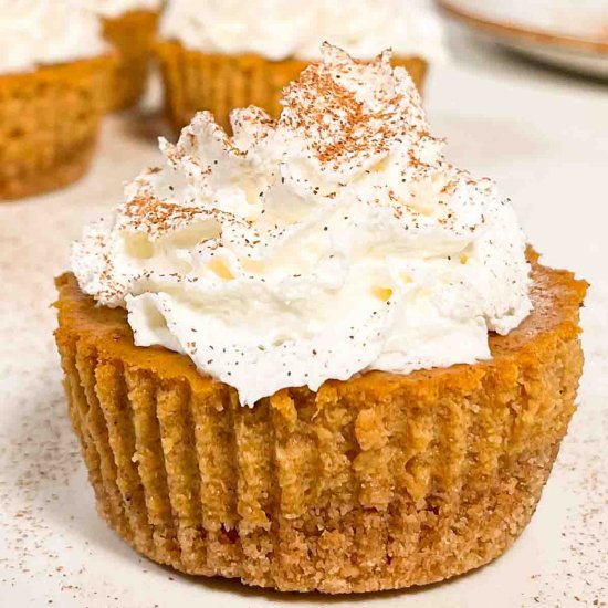 Mini Pumpkin Cheesecake