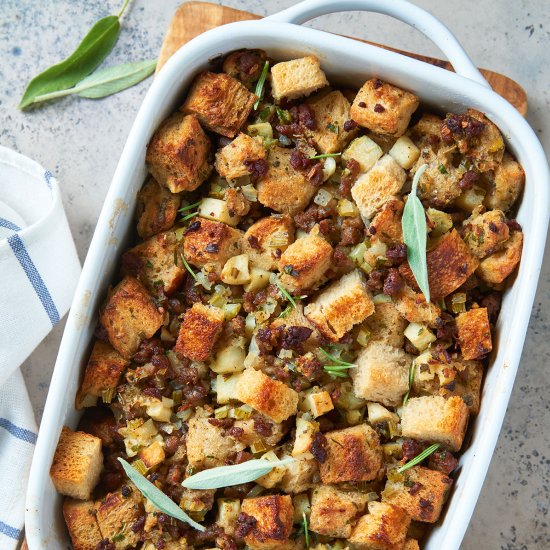 Herb and Sausage Stuffing Recipe