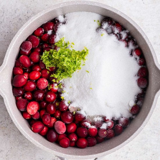 Cranberry Curd