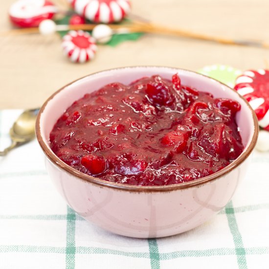 Cranberry sauce