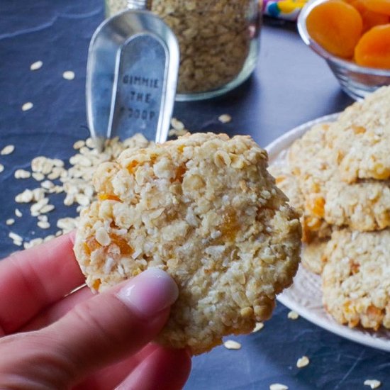 Oatmeal Apricot Cookies