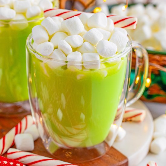 Grinch Hot Chocolate