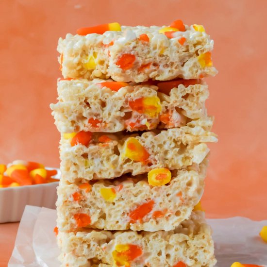 Candy Corn Rice Krispies