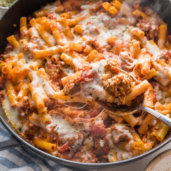 Skillet Baked Ziti