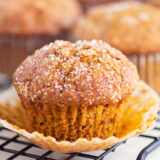 Pumpkin Banana Muffins