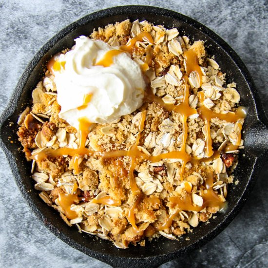 Air Fryer Apple Crisp