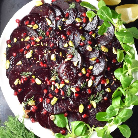 Roasted Beet Carpaccio